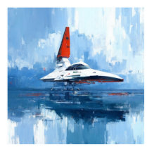 Sci-fi Collection: John Berkey-Hommage