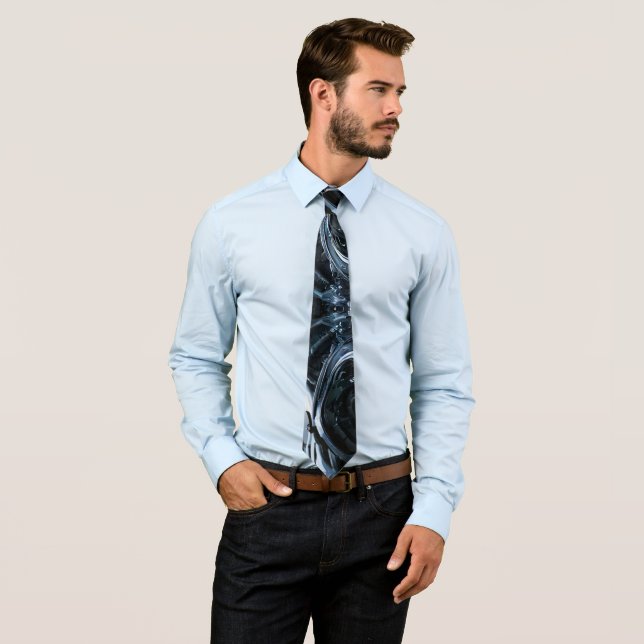 Sci fi Cybertech Cyberpunk Hunter Droid Krawatte (Beispiel)