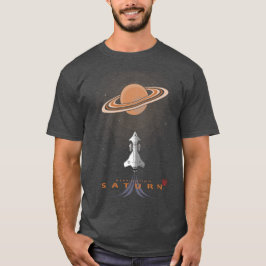 Sci Fi Destination Saturn T-Shirt