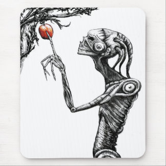 Sci FI dunkle Cyborg-Mäusematte Mousepad