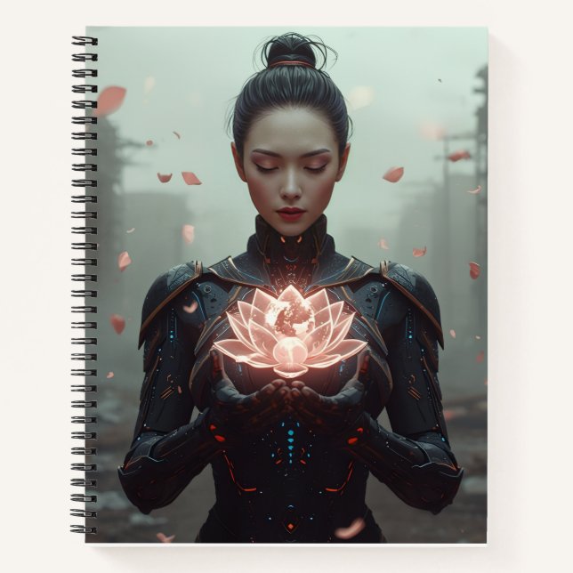 Sci Fi Fantasy Notebook: Eternal Rebirth Notizbuch (Vorderseite)