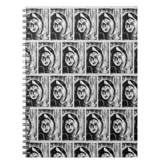 Sci-Fi - Fantasy Poes Lanore und Annabelle Lee Notizblock