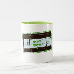 Sci-Fi-Filme Grün Zweifarbige Tasse