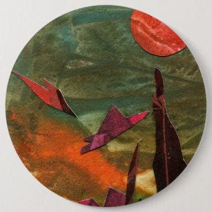 Sci-Fi "Fire Birds" Button