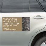 Sci-Fi Galaxy, Planetarium Eventwerbung Auto Magnet<br><div class="desc">Diese Fahrzeugmagnete sind in verschiedenen Formen und Größen erhältlich. Eine großartige Möglichkeit,  sich selbst,  Ihr Unternehmen oder Ihr Unternehmen zu bewerben.</div>