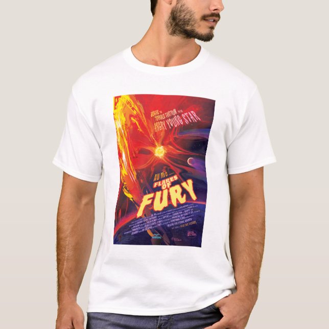Sci-Fi Horror Film und Werbung, Fury-Fackeln T-Shirt (Vorderseite)