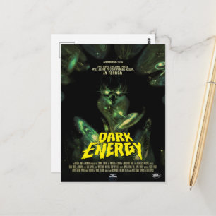 Sci-Fi Horror Movie Ad, Dark Energy Postkarte