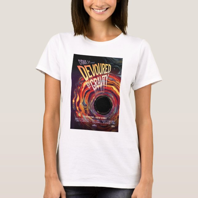 Sci-Fi Horror Movie Ad, gravity T-Shirt (Vorderseite)