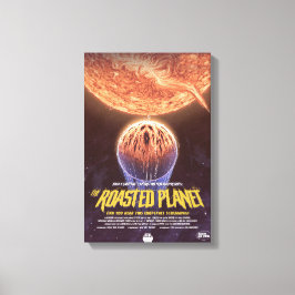 Sci-Fi Horror Movie Ad, The Roasted Planet Leinwanddruck