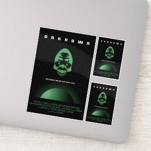 Sci-Fi Horror Movie Ad, unbekannt Aufkleber