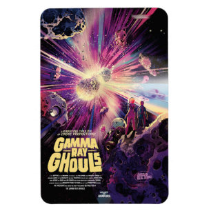 Sci-Fi-Horrorfilm-Werbung, Gamma Ray Ghouls Magnet