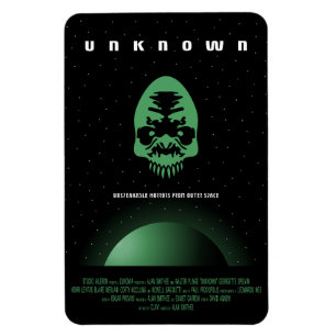 Sci-Fi-Horrorfilm-Werbung, Unbekannt Magnet