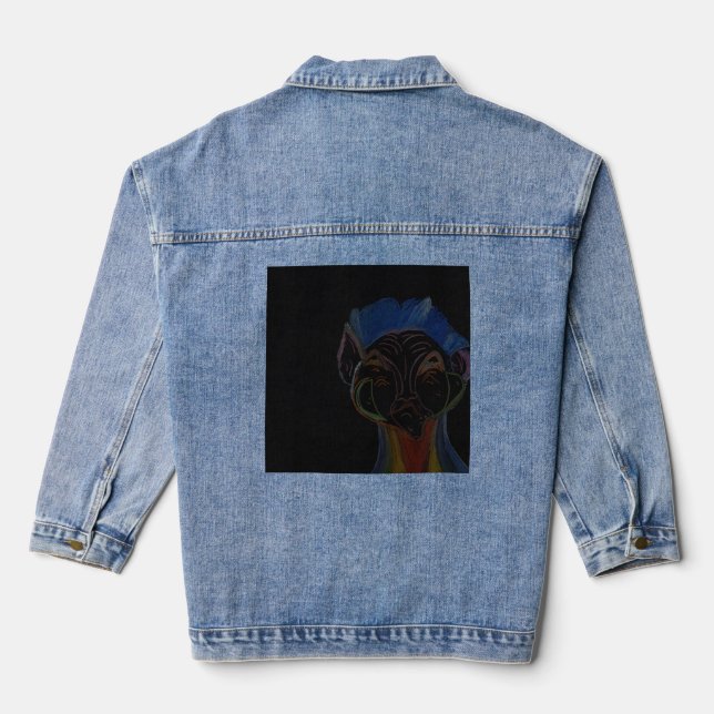 Sci-fi Hybrid Denim Jacket (Verso)
