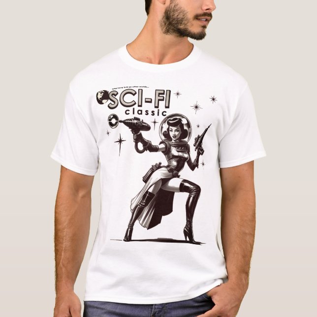 SCI-FI Klassik T-Shirt (Vorderseite)