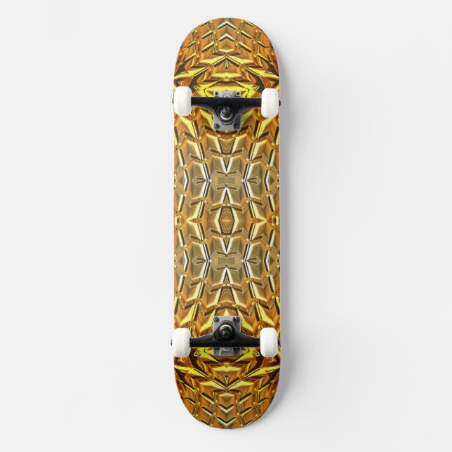 Sci-Fi-Kunst 5 Skateboard (Vorderseite)