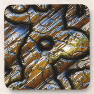 Sci-Fi Metal Art 2-9 Cork Untersetzer