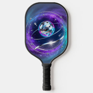 Sci-Fi Metallisches Pickleball-Core – Galaxie-Orbi Pickleball Schläger