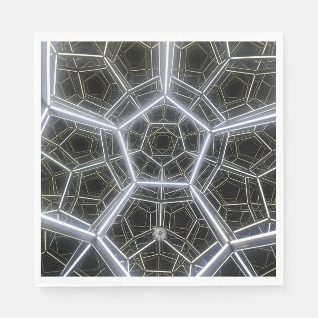 Sci-Fi multidimensional Serviette (Vorderseite)