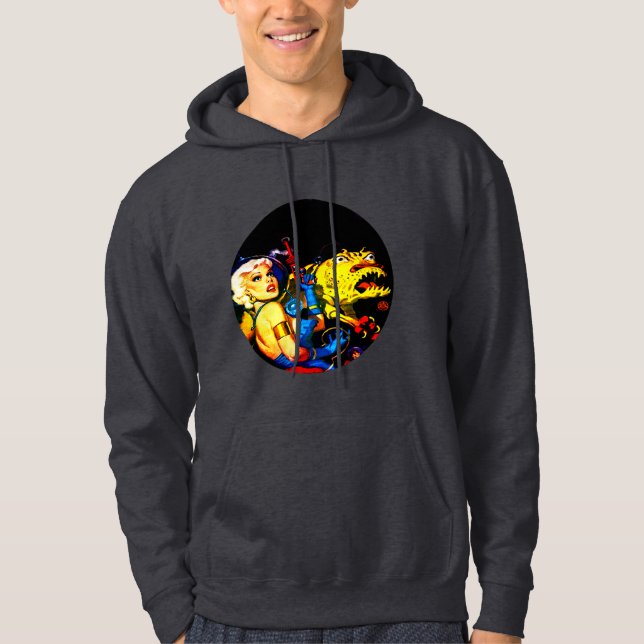 SCI FI PLANET STORIES HOODIE (Vorderseite)