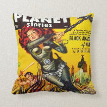 SCI FI PULP DESIGN COVER OF PLANET STORIES