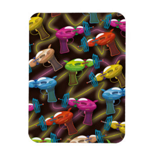 Sci-Fi-Ray-Kanonen Magnet
