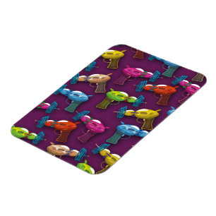 Sci-Fi-Ray-Kanonen Magnet