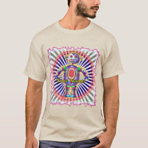 Sci-Fi-Regenbogen-Roboter T-Shirt