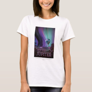Sci-Fi-Reise-Werbung, Planet Jupiter T-Shirt