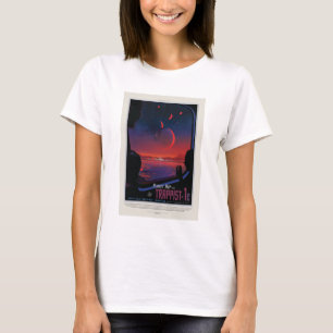 Sci-Fi-Reise-Werbung, Planet Trapist-1e T-Shirt