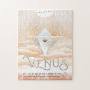 Sci-Fi Reise-Werbung, Planet Venus