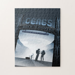 Sci-Fi-Reise-Werbung, Zwergplanet Ceres