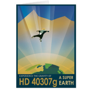 Sci-Fi-Reisewerbung, Planet HD 40307g