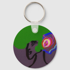 Sci-fi Seashell Creature Keychain Schlüsselanhänger