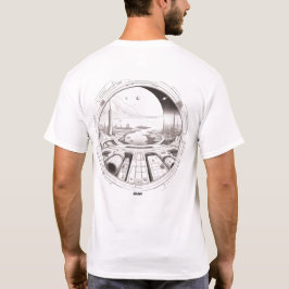 Sci-Fi-T - Shirt durch das Universum 01 G Zurück