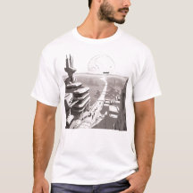 Sci-Fi-T - Shirt durch das Universum 02 A Front