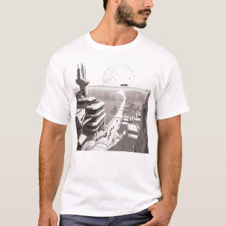 Sci-Fi-T - Shirt durch das Universum 02 A Front