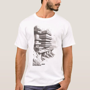 Sci-Fi-T - Shirt durch das Universum 02 E, Front