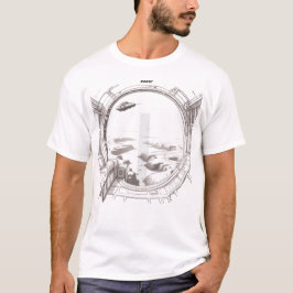 Sci-Fi-T - Shirt durch das Universum 02 G Front
