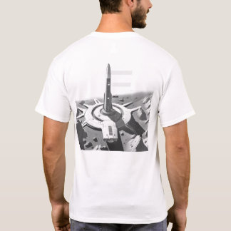 Sci-Fi-T - Shirt durch das Universum 03 E zurück