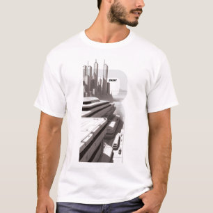 Sci-Fi-T - Shirt durch das Universum 03 G Front