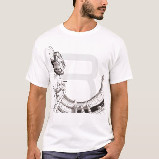 Sci-Fi-T - Shirt durch das Universum 03 G Front