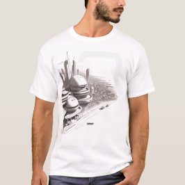 Sci-Fi-T - Shirt durch die Universe 03 D-Front