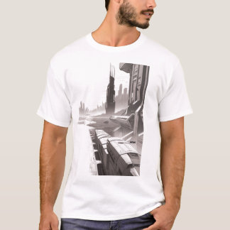 Sci-Fi T - Shirt Traversing the Universe 01 I Fron