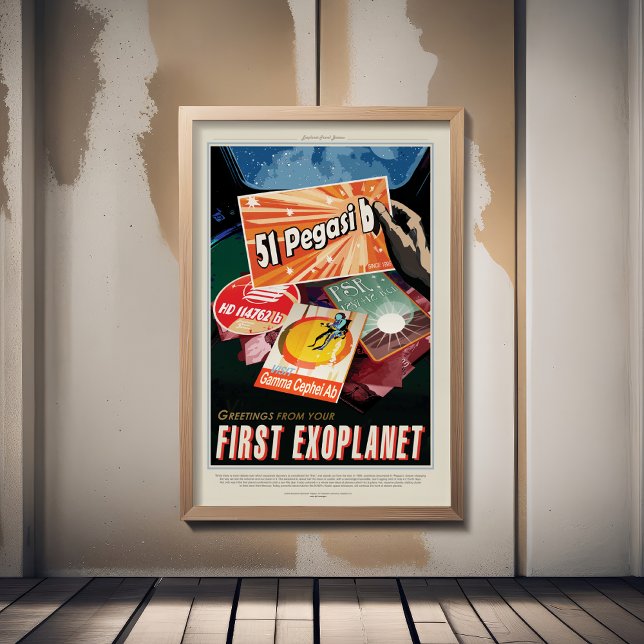 Sci-Fi Travel Ad, Planet 51 Pegasi B Poster (Von Creator hochgeladen)