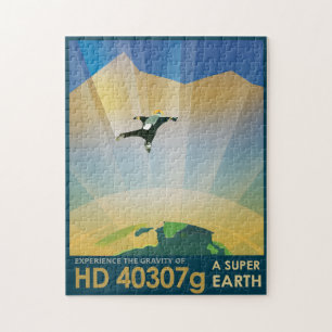 Sci-Fi Travel Ad, Planet HD 40307g