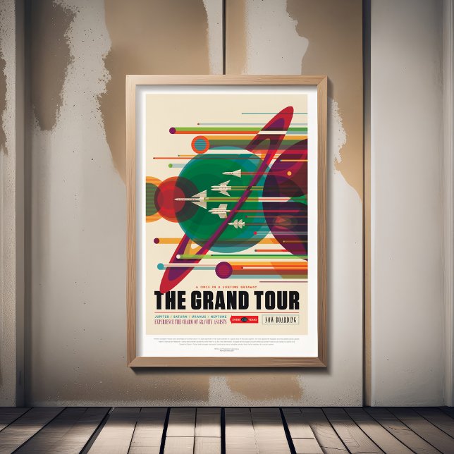 Sci-Fi Travel Ad, The Grand Tour Fotodruck (Von Creator hochgeladen)