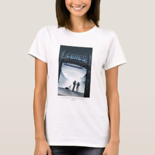 Sci-Fi Travel Ad, Zwerg Planet Ceres T-Shirt