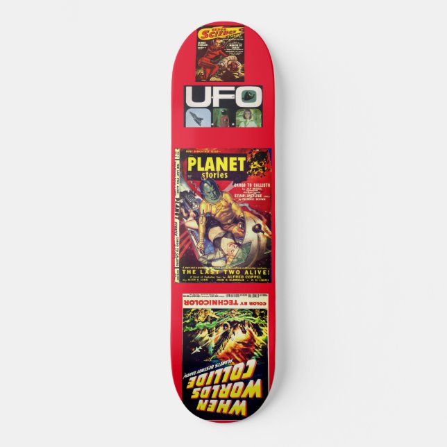 SCI FI UFO JMT8 1/4" Planche de skateboard (Recto)