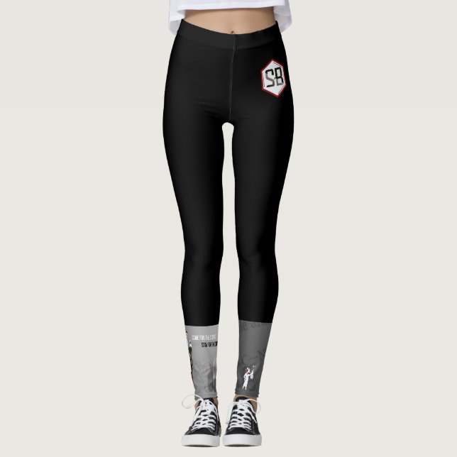 SciBabe Logo-Leggings Leggings (Vorderseite)