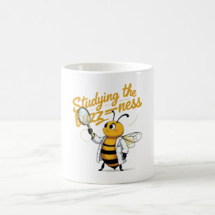 Science amusante Bee Mug - "Etudier la pudeur"
